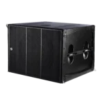 Sound Barrier Core 10218SA active flyable subwoofer angle view