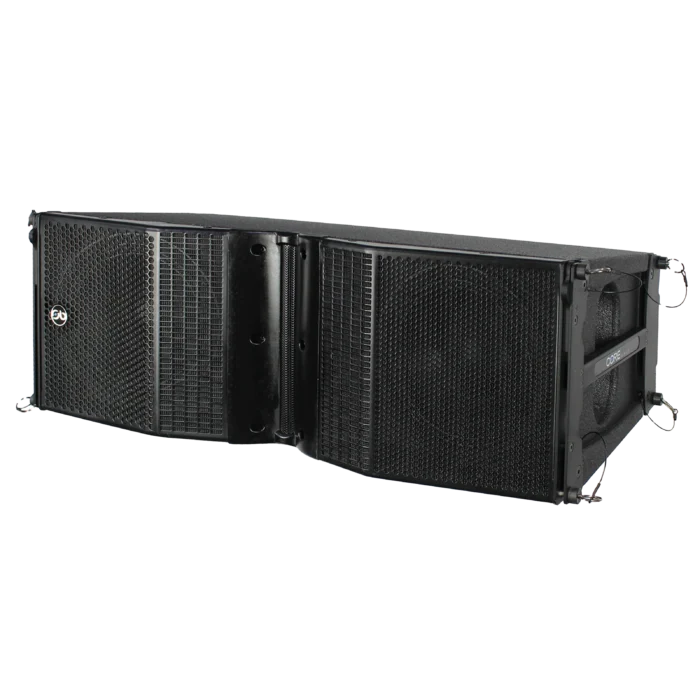 Sound Barrier Core 103p Passive line array angle view.
